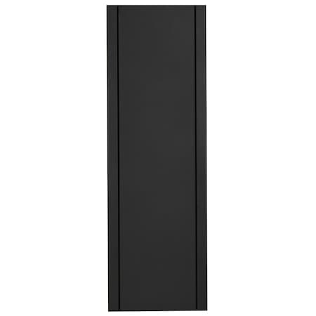 Qualarc 4 in. Allux Series Mailboxes Allux Stand & Post in Black Color STD-1003-BK